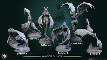 Vampire in Bat Form Bundle